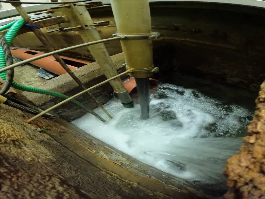 Gjennomføring av målerigg i eksisterende tverrprofil