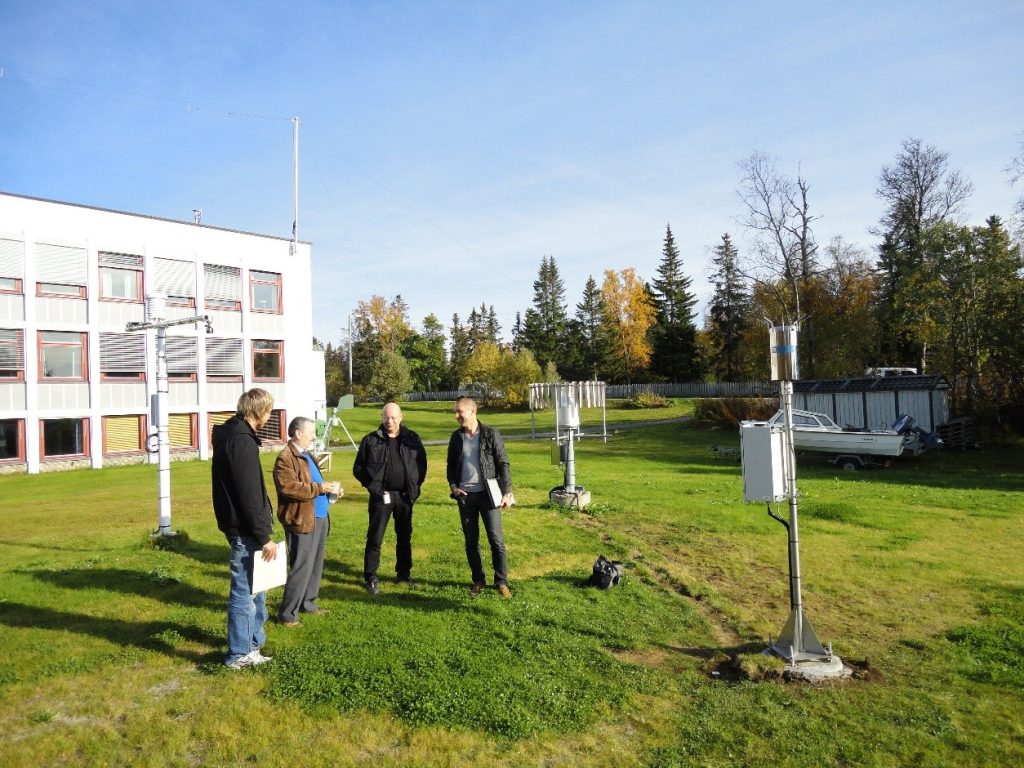 Met.no, Tromsø kommune og Rosim, nedbørmåler i hagen til met.no, Værvarslinga Nord Norge, 2011